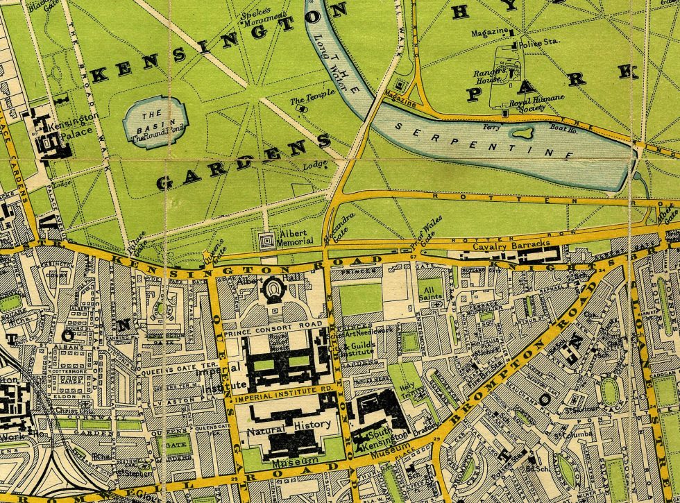 Stanford's Map of Central London 1897 - Majesty Maps & Prints